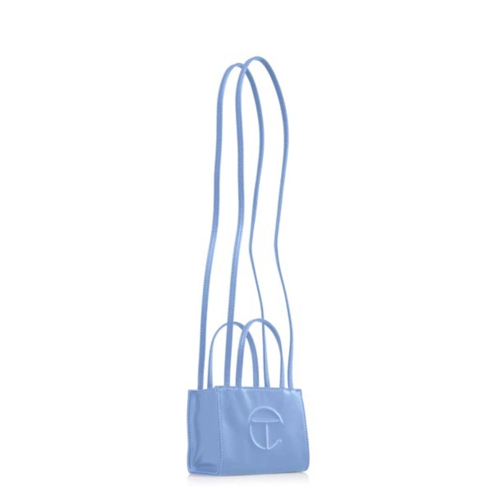 NWT! Small Telfar Cerulean Shopping Bag